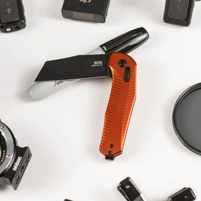 Diverge XR Sheepsfoot - Burnt Orange + Black - Image 8