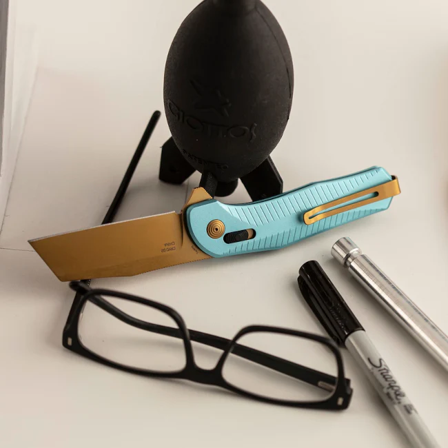 Diverge XR Sheepsfoot - Light Blue + Gold - Image 9