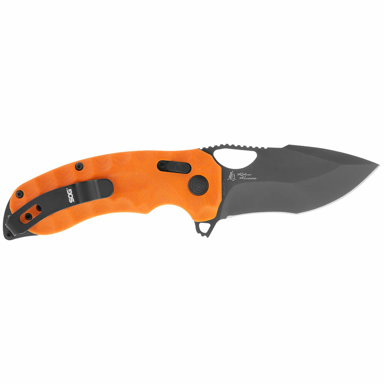 Kiku XR LTE - Blaze Orange G10 + Carbon - Image 3