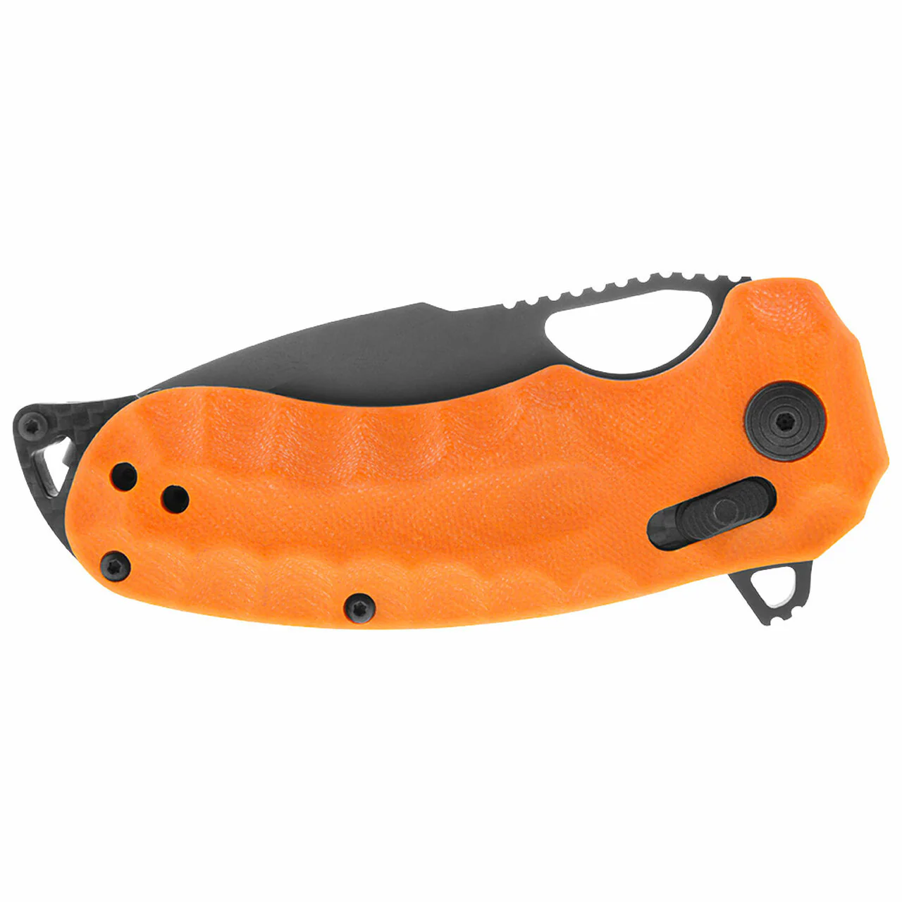 Kiku XR LTE - Blaze Orange G10 + Carbon - Image 4
