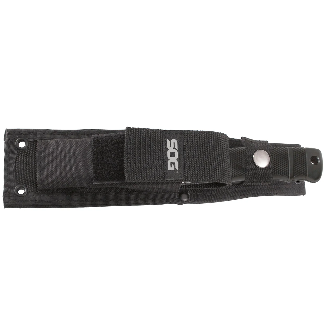 SEAL Pup Elite - Nylon Sheath - Black, Straight Edge - Image 4