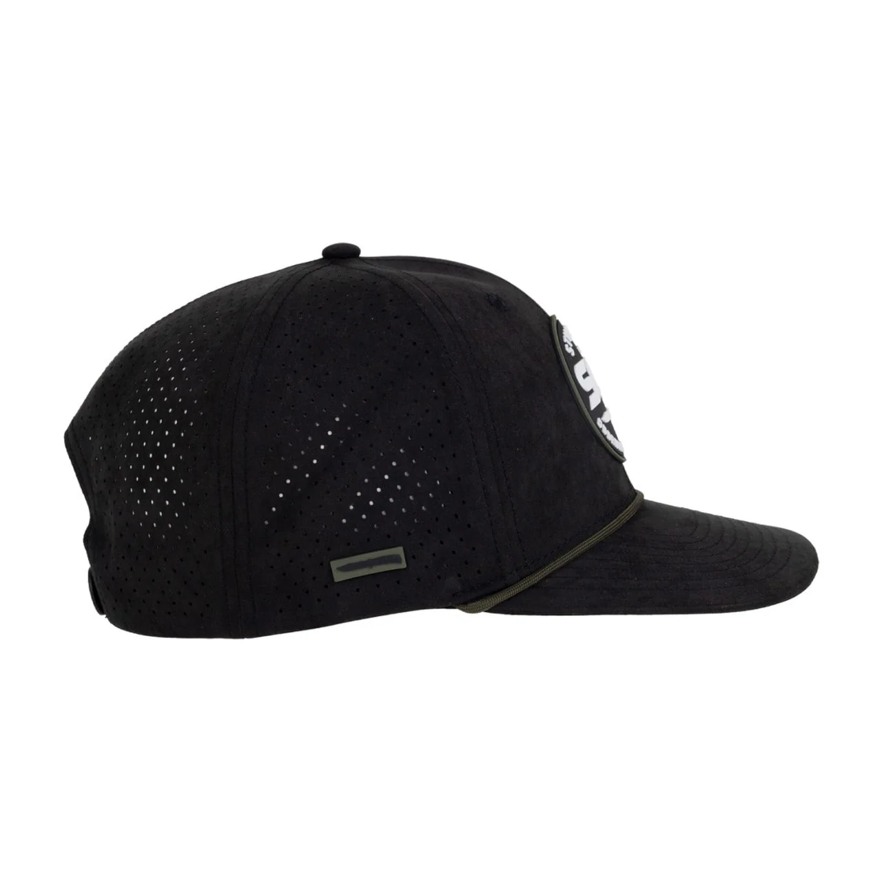 Elite Performance Snapback Hat - Black - Image 2