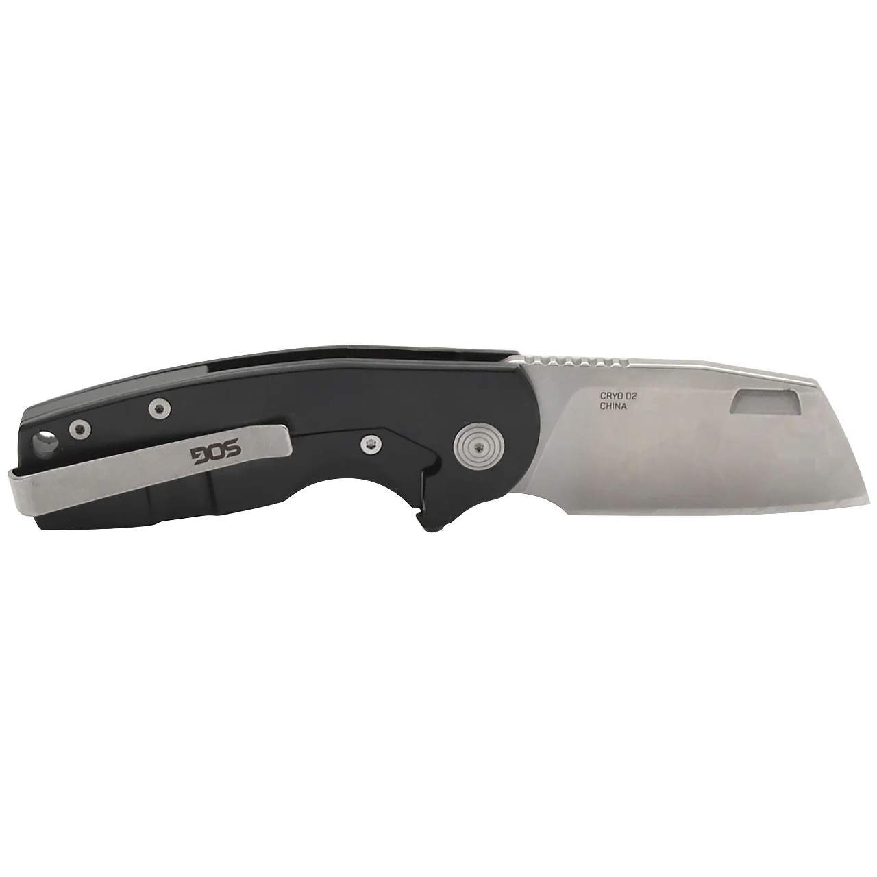 Stout FLK Cleaver - Black and Stonewash - Image 3