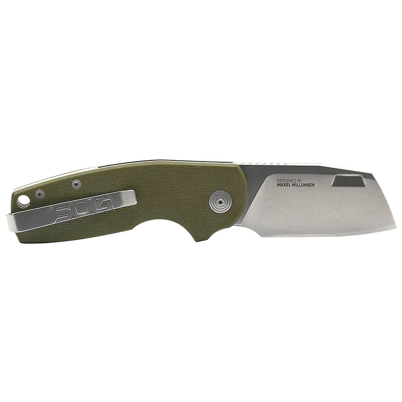 Stout FLK Cleaver - Olive Drab and Stonewash - Image 3